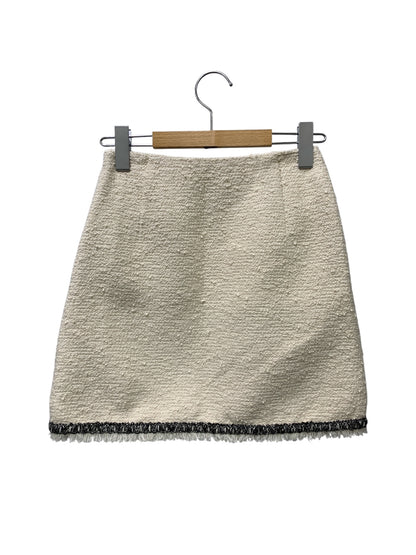 モンクレール GONNA SKIRTS 310932D00009 スカート 38 アイボリー ツイード IT1TEP933VMW