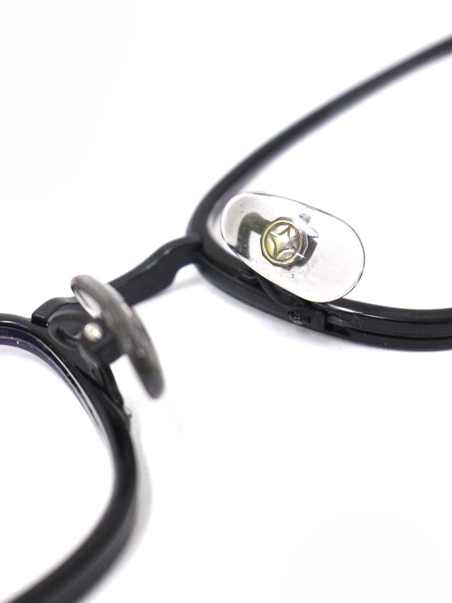 フォーナインズ M-33 メガネ ブラック メタルフレーム フルリム スクエア ITO6TKZVRK7O 【SALE】