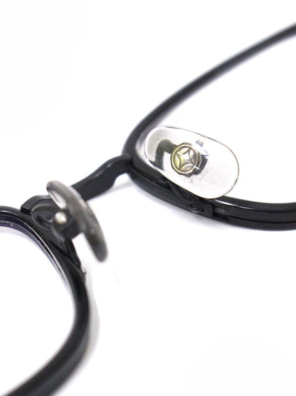 フォーナインズ M-33 メガネ ブラック メタルフレーム フルリム スクエア ITO6TKZVRK7O 【SALE】