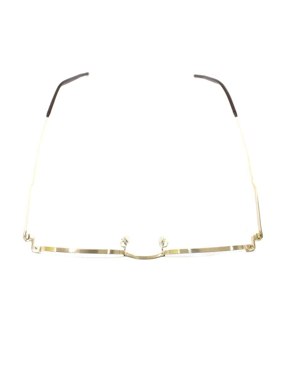 イーファイブアイヴァン m15 メガネ ゴールド/ブラウン チタンニウム ボストン WG/WG ITAQMQ4GDWWE