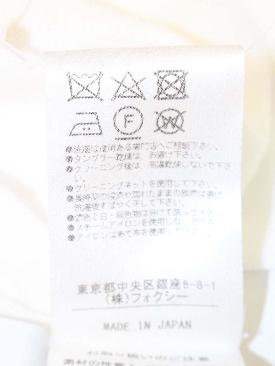 フォクシーブティック パーフェクトコンパクトボレロ 37518 カーディガン 38 ホワイト IT9QZTXE2Y6Z