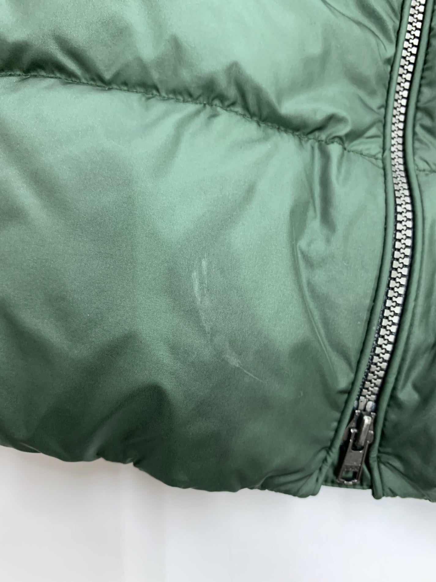ヨーツェン EN12934 ダウンコート XS グリーン ナイロン ジップアップ フード付き ITIAM90AH1VC 【SALE】