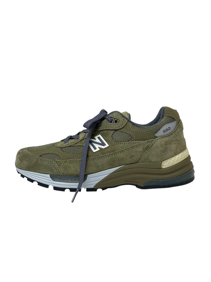 ニューバランス U992GL MiUSA Dark Camo スニーカー 26.0 カーキグリーン Made in USA ITF6RF8JBN3Y