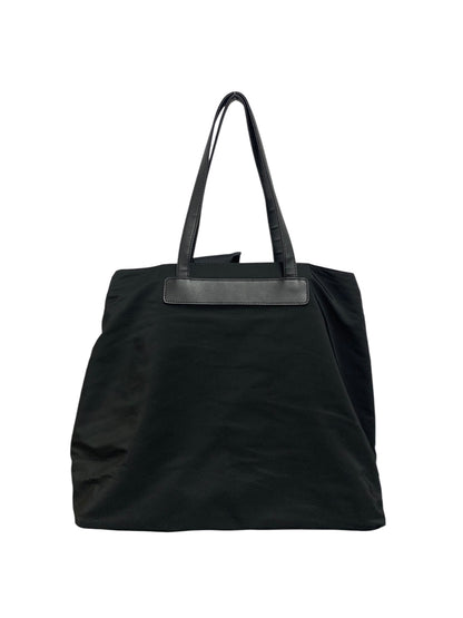 エムズグレイシー 194101 トートバッグ ブラック ナイロン リボン IT900ZZAT7MO 【SALE】