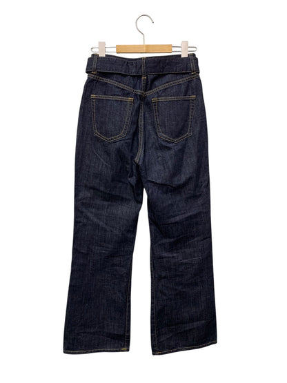 エイミーイストワール  ピンタックベルトデニムパンツ 1119522509-0 25 ネイビー 2019AW ITLM8YDRRBV0