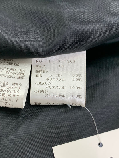 エムズグレイシー 311502 ワンピース ブラック フラワーモチーフ ITC4NHBM1ET8