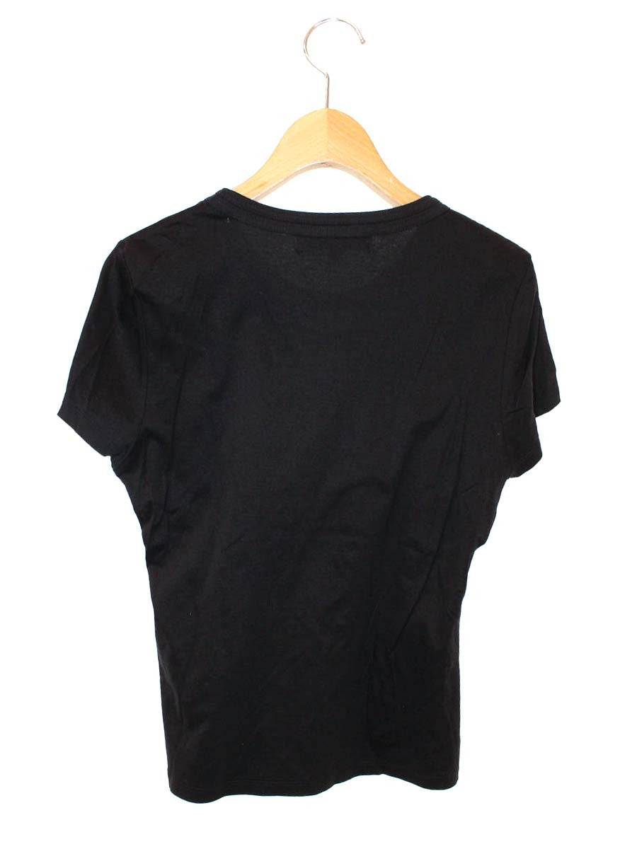 エムズグレイシー 815318 Tシャツ 38 ブラック チュールドレスモチーフ 女の子 ロゴ ITI5BNFHCYV0