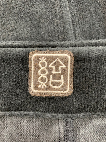 結 ユイ COLLARED CARDIGAN YCD-007 ジャケット 2 チャコールブラック コーデュロイ ITER8C4DDB9Y