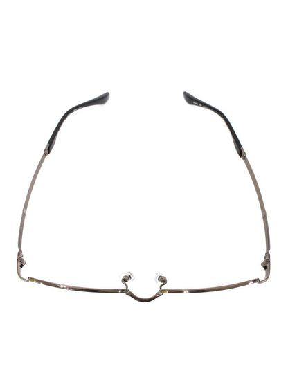 ラインアートシャルマン XL1846 眼鏡 メガネ ガンメタル ブラウン メタルフレーム ハーフリム スクエア IT8L74PE0U8S 【SALE】