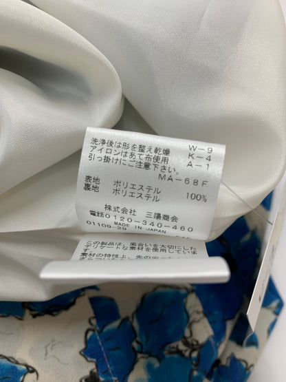 エポカ フラワーパネルプリント フレアスカート  M5S37-369-25   40 ブルー ’24 ITTBVOUV9ABS 【SALE】
