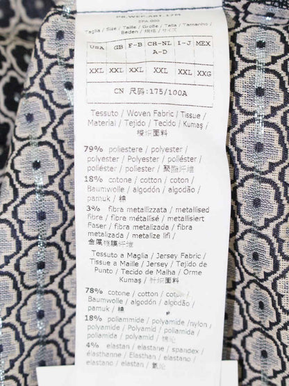 ウィークエンドマックスマーラ 522117876700 ワンピース XXL ネイビー フラワーモチーフ ITY6PXUSA2LU