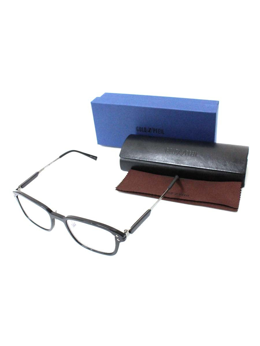ゴールドファイル GPE5015 メガネ ブラック チタニウム IT9SK8BHV7UT 【SALE】