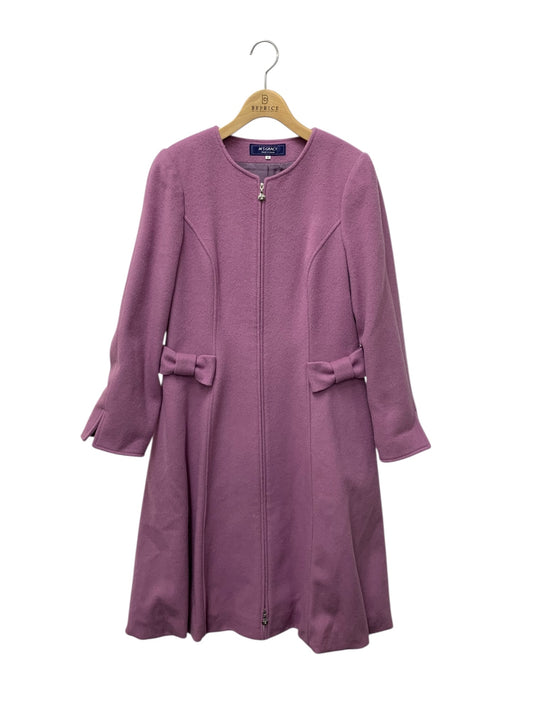 エムズグレイシー Purple Coat 819526 コート 40 パープル ITD5VSQL3CU6