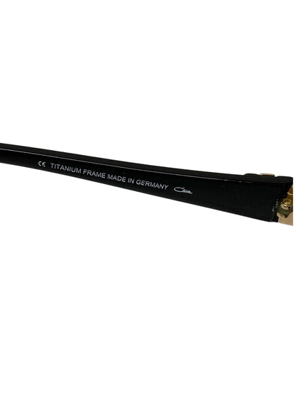 カザール MOD1047 サングラス ゴールド コンビフレーム スクエア ITJVD1ZD3PTS