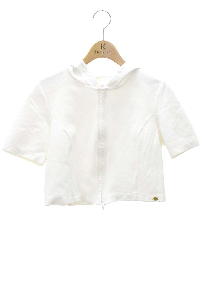 トッカ CKKTOLM0540 パーカー XS ホワイト ジップアップ ITTIRWQFHB5S 【SALE】