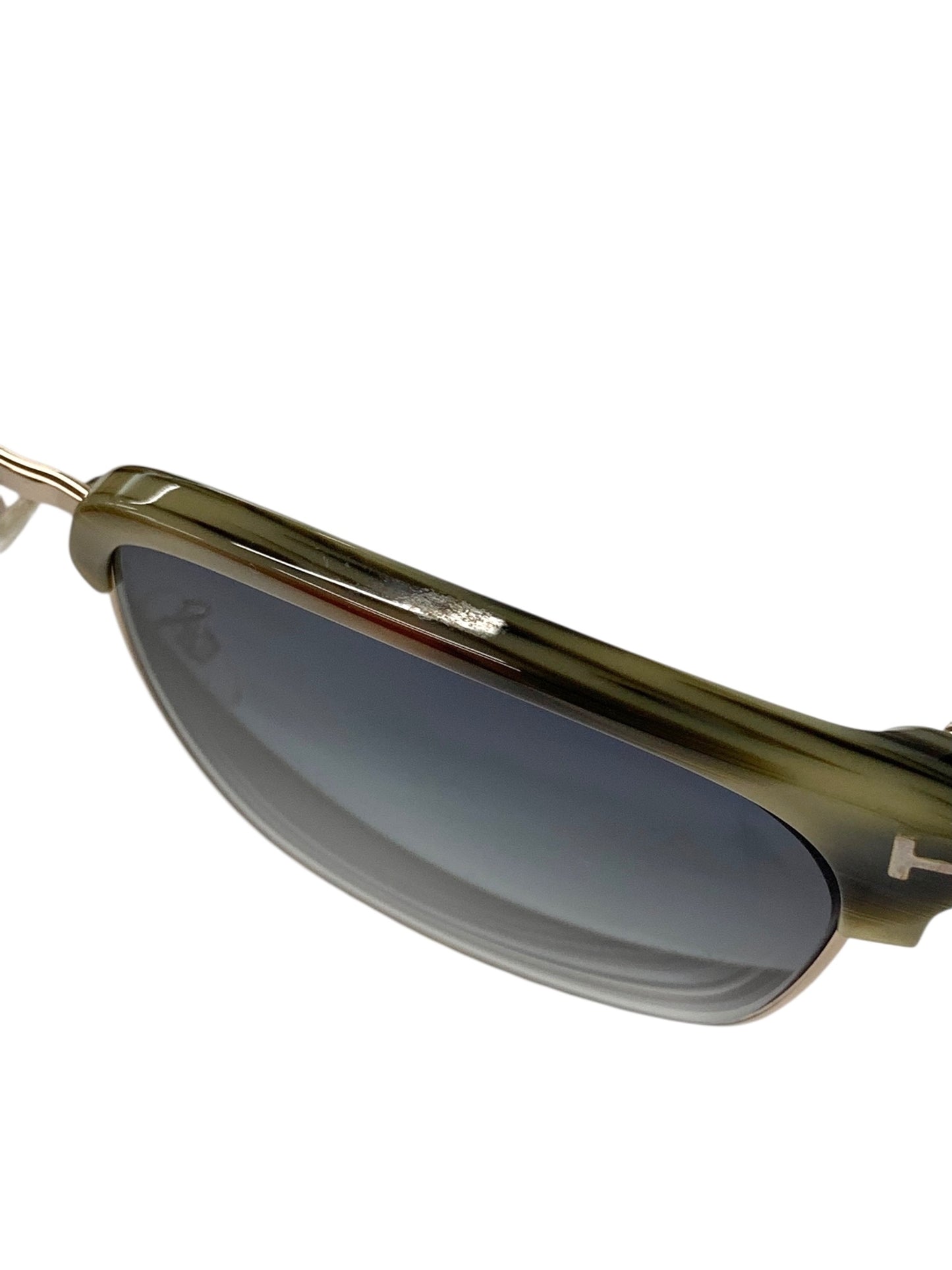 トムフォード River リバー TF367 サングラス ゴールド コンビフレーム ブロー ITN55ZZU1QW8