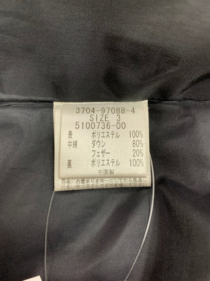 ロートレアモン 3704-97088-4 ダウンコート 3 ブラック ITAJ478EM3RW
