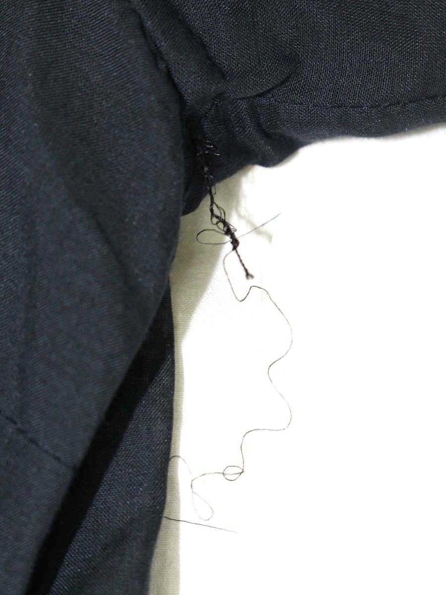 ジルサンダー JDW305A JW073 シャツ 36 ネイビー シルク混 シアー IT4YV6FK3T4C 【SALE】