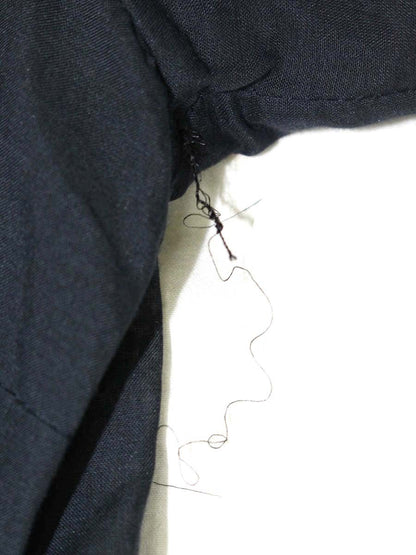 ジルサンダー JDW305A JW073 シャツ 36 ネイビー シルク混 シアー IT4YV6FK3T4C 【SALE】