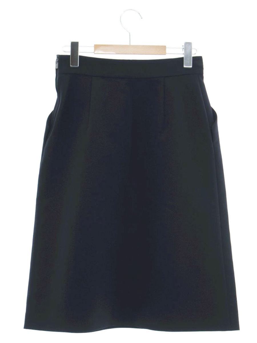 フォクシーニューヨーク パーフェクトA 33173 スカート  40 ネイビー タック ITSD1VZTAUAY 【SALE】