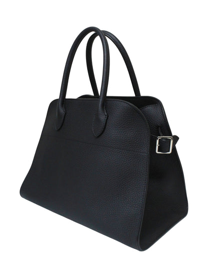 ザロウ ソフトマルゴー12 ハンドバッグ ブラック カーフスキンレザー 2way IT1Z858GDWVS