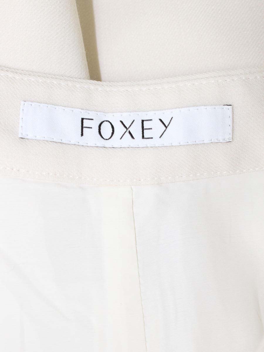 フォクシーブティック Elegant Long 39118 パンツ 40 ホワイト ワイド IT5WJXIISDPW