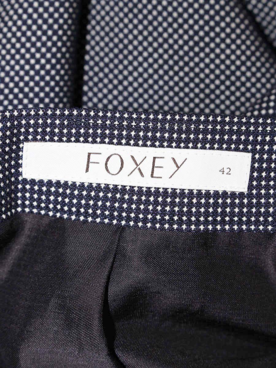 フォクシーブティック Skirt French Chic 37669 スカート 42 ネイビー  