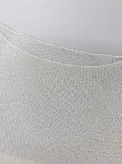 セルフォード CWNT231102 ニット 36 ホワイト シースルー ITGCQH33YS3G