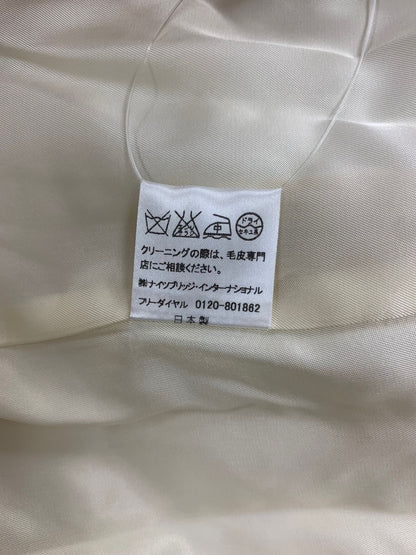 ハロッズ 17504091 キルティングコート 2 ベージュ フォックスファー ITDAXJ4ZZLVG