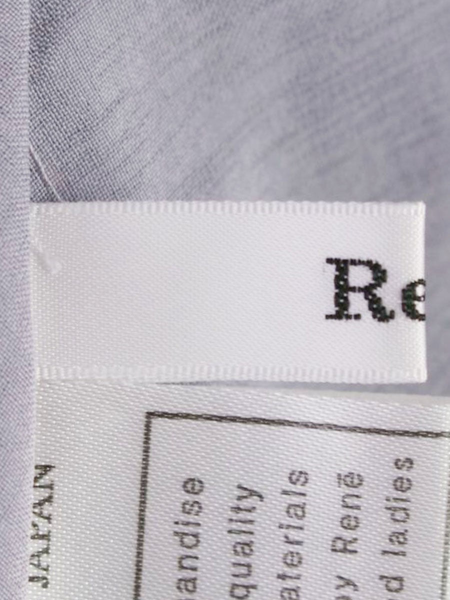 ルネ 6834010 スカート 36 グレー フラワー 刺繍 ITK8NFB7HBT4