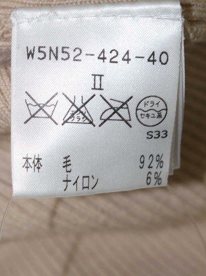 トゥービーシック W5N52-424-40 ニット 2 ベージュ フリル ITZVYASQ9O7G