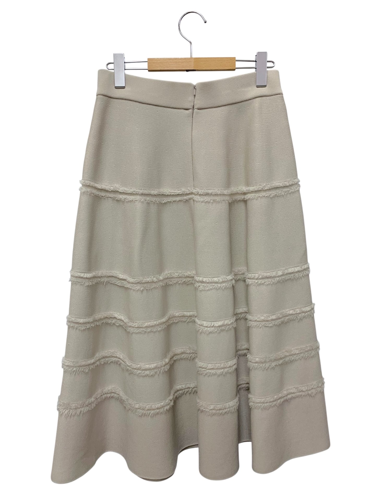 フォクシーブティック KNIT SKIRT RONDO ロンド 43274 スカート 42 ベージュ フレア ITIW0FN0DV7C