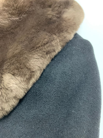 フォクシーブティック Coat Noisette 36160 コート 38 ブラック ヌートリアファー IT7YS5N6UOJW