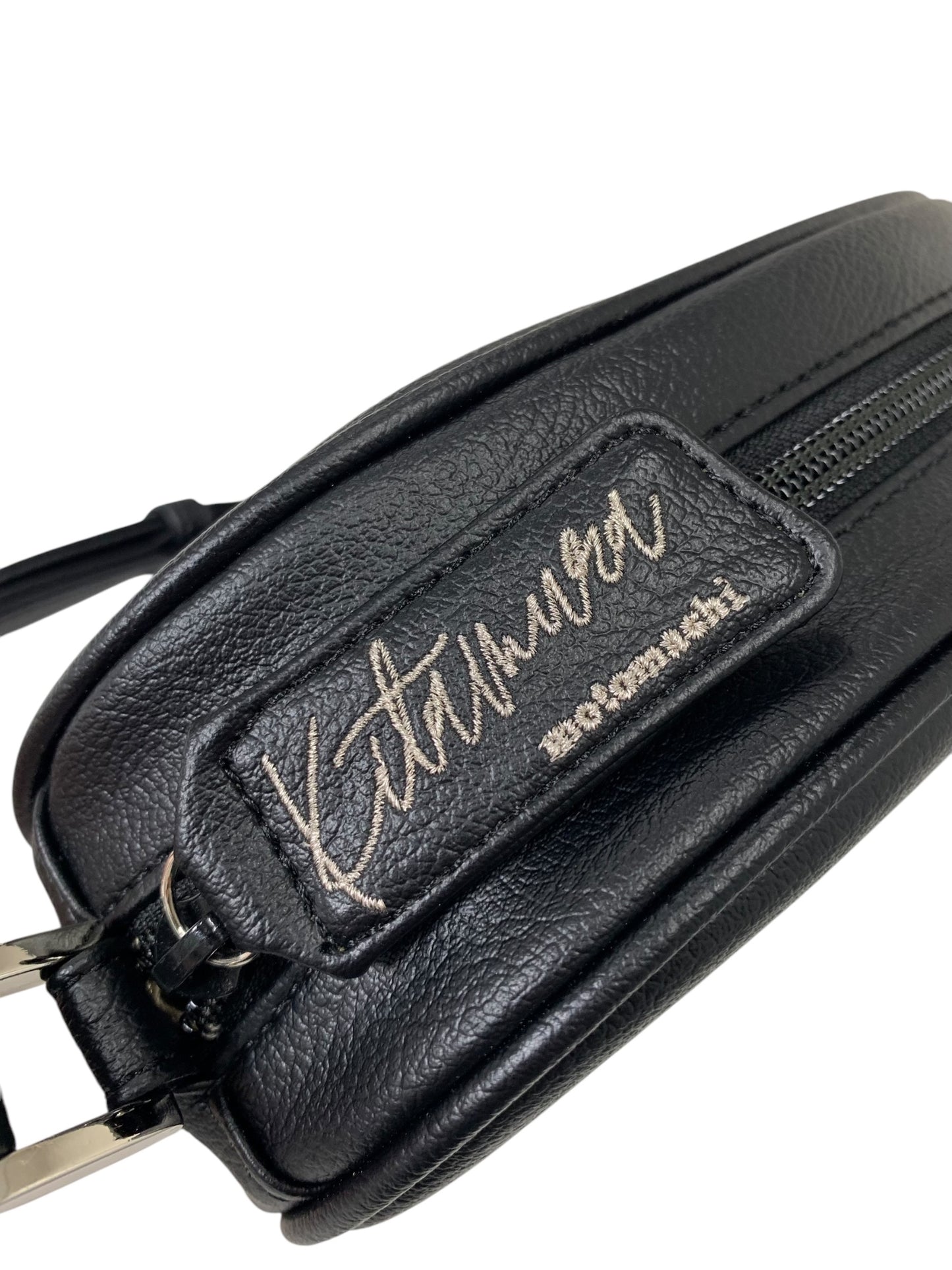 キタムラ ショルダーバッグ ブラック キタムラ 元町 レザー ポーチ型 ITRDN33C5P8O