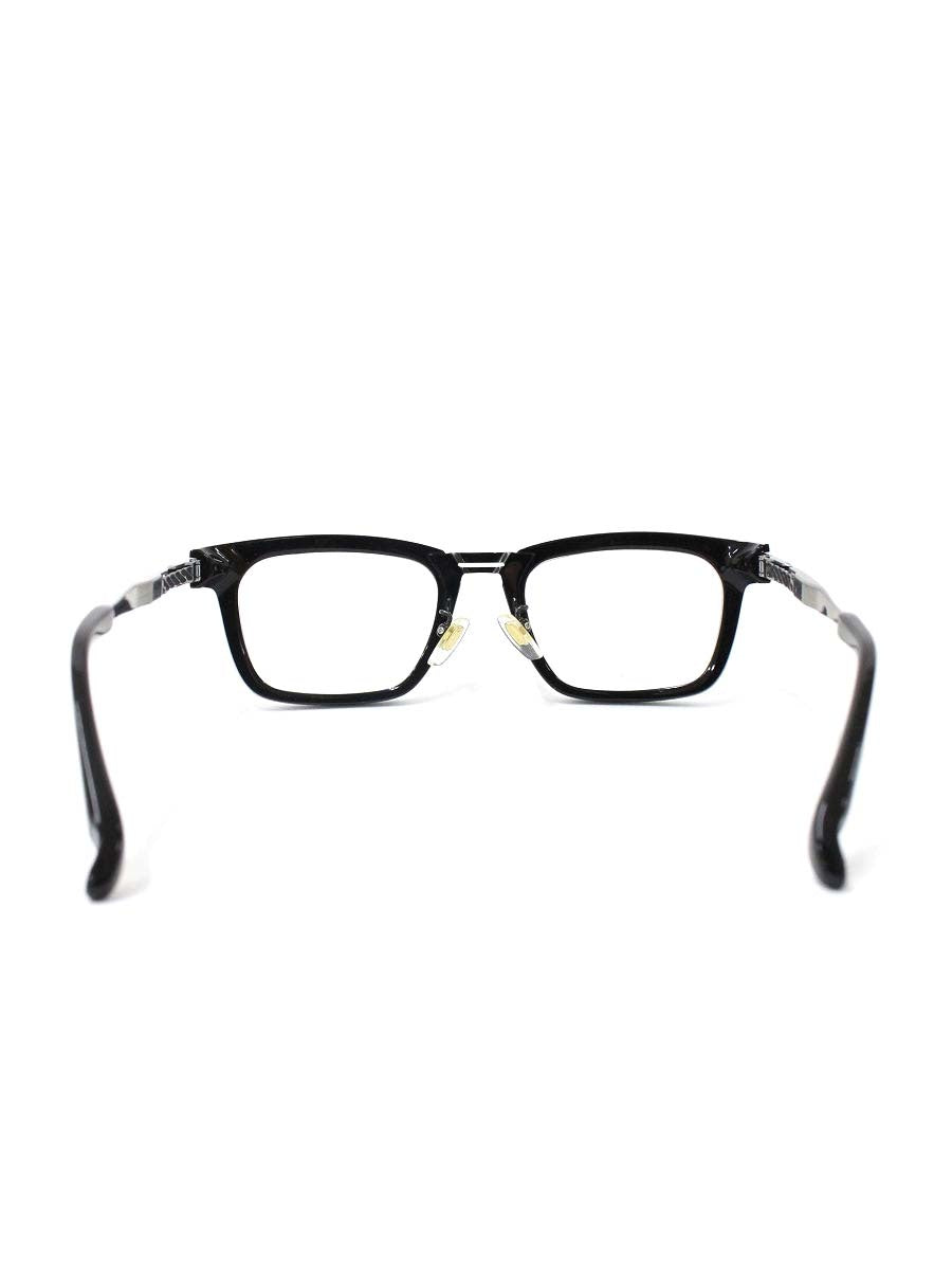 アリエストロ AR-6002 メガネ ブラック セルフレーム セルフレーム ウェリントン IT6588NITIQ8
