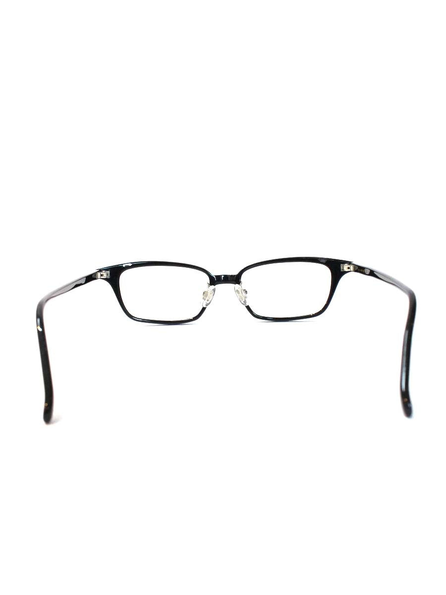 白山眼鏡店 QUADRA メガネ ブラック スクエア アセテート BASIC ITDHO3246BBG