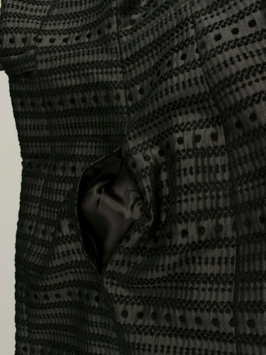 トッカ OPTOGA0220 ワンピース 0 ブラック 刺繍 リボン ITMZKNHCTS1S