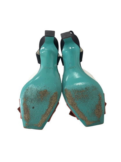 フォクシーブティック サンダル 34.5 ピンク リボン ITXSHZT61IHI 【SALE】