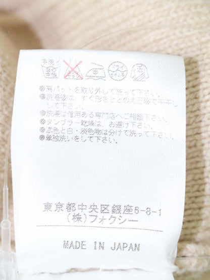 フォクシーニューヨーク 30567 カーディガン 38 ベージュ ジェノヴァ IT4SVQ99PA88