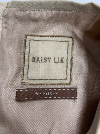 デイジーリン for フォクシー Daisy Suede Dress 36347 ワンピース 40 ベージュ フェイクレザー スエード調 ITHPL3X94E7Y