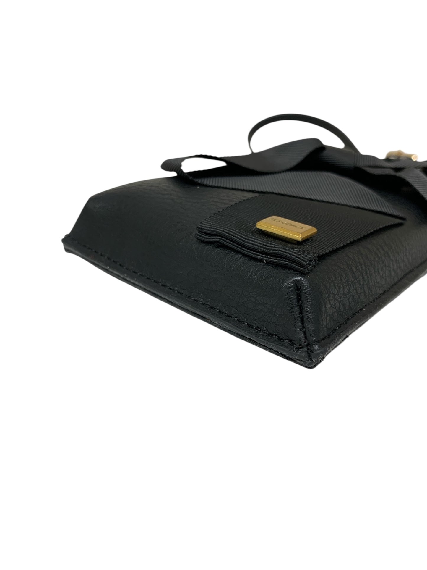 エムズグレイシー  スマホショルダーバッグ 094515 財布 ブラック リボン ITJYAUP109MO