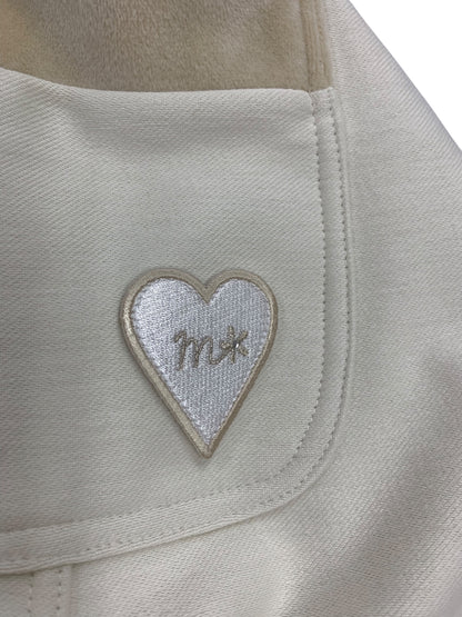 エムズグレイシー 419609 アウター 38 ベージュ フード ハートワッペン IT48D73I9BZC