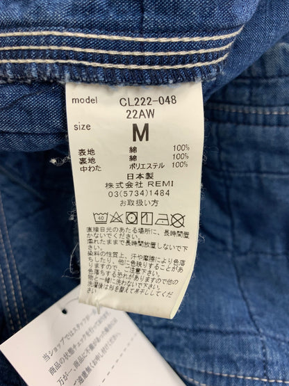 キャルオーライン CL222-0448 ジャケット M ネイビー ブルゾン ノーカラー IT5YK2RBQKV8
