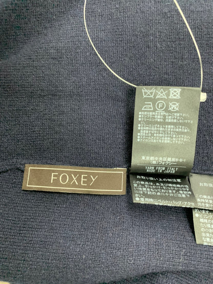 フォクシーブティック Cardigan Honfleur 40390 F ネイビー カシミヤ ITLP9DX2SXO6