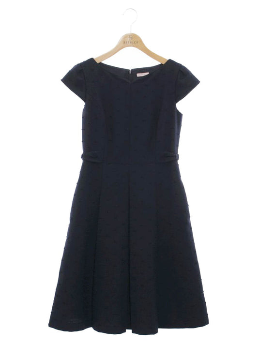 トッカ OPTOYS0140 ワーク 2 ネイビー リボンモチーフ タックフレア IT9RHO04LK8G