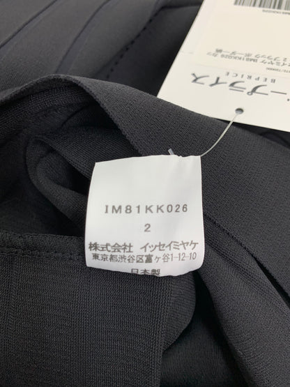 イッセイミヤケ IM81KK026 カットソー 2 ブラック ボーダー柄 IT1CMY83JLBA