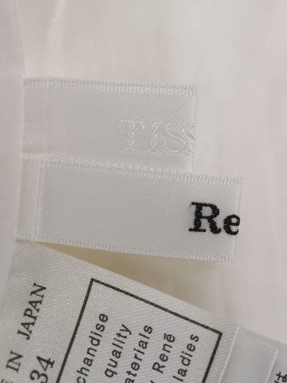 ルネ 6816190 ワンピース 34 ホワイト ツイード マリアケント ITUM3HCVM33X