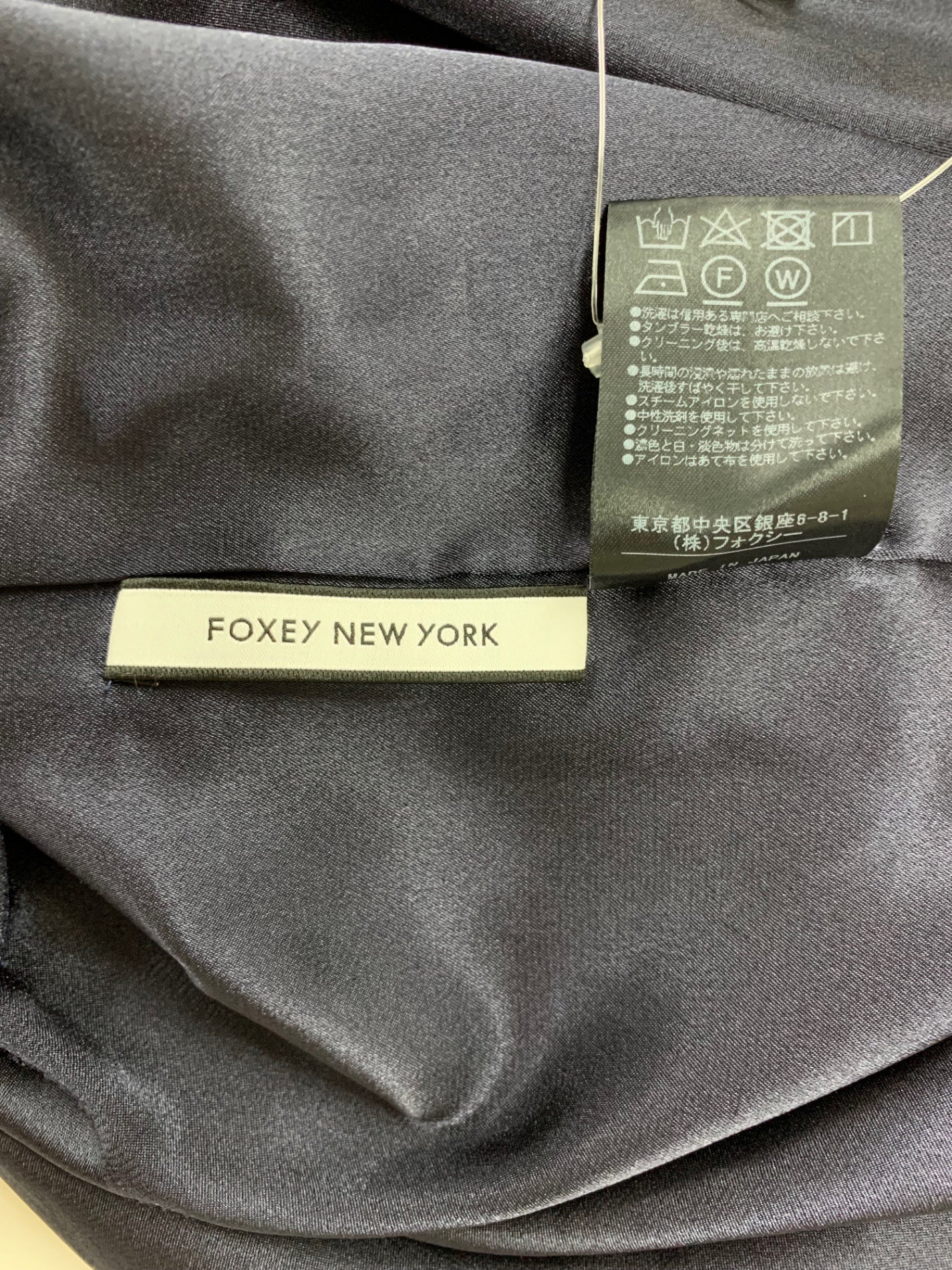 フォクシーニューヨーク Dress 39821 ワンピース 38 ネイビー ITFDHOJPJEW4