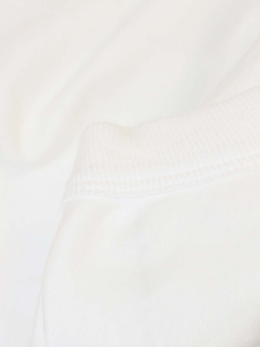 ボーダーズアットバルコニー サブリナ フリルTシャツ  BD2021-2C-31 38 ホワイト IT1URFPR3YYR