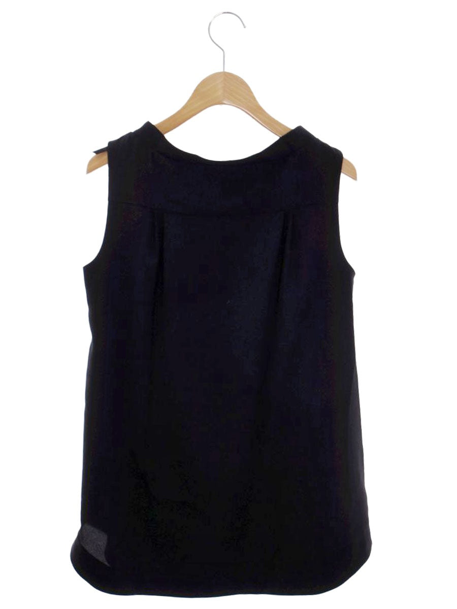 良品】FOXEY NEWYORK☆半袖ブラウスシャツ☆サイズ38☆ブラウン